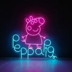 neon peppa pig