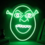 neon personnage shrek