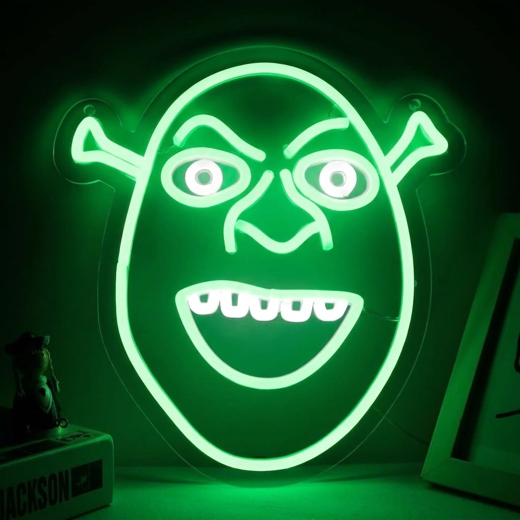 Neon Personnage Shrek