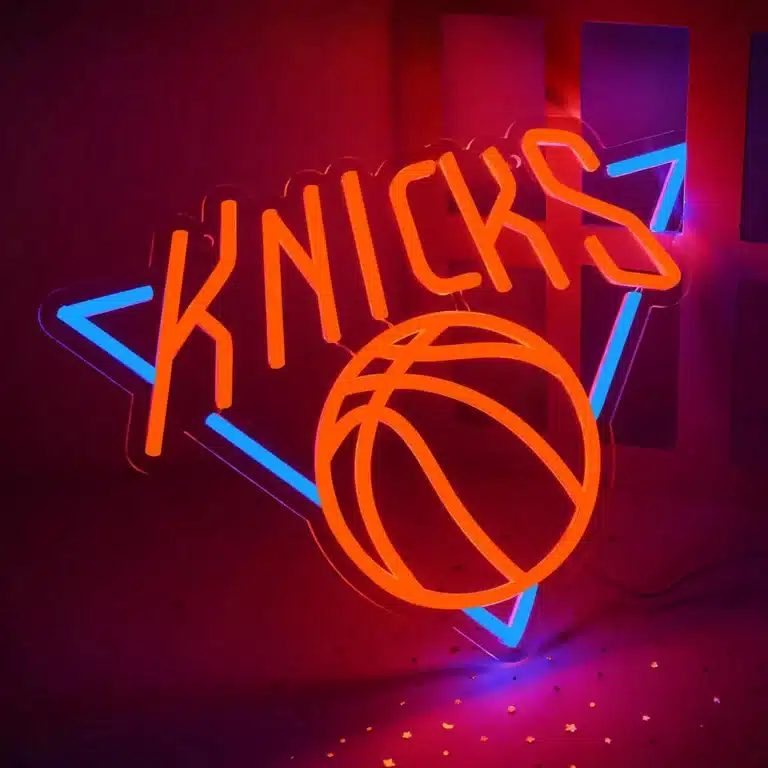 Neon Logo New York Knicks 2