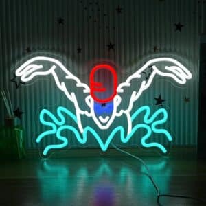 Neon LED Nageur Papillon