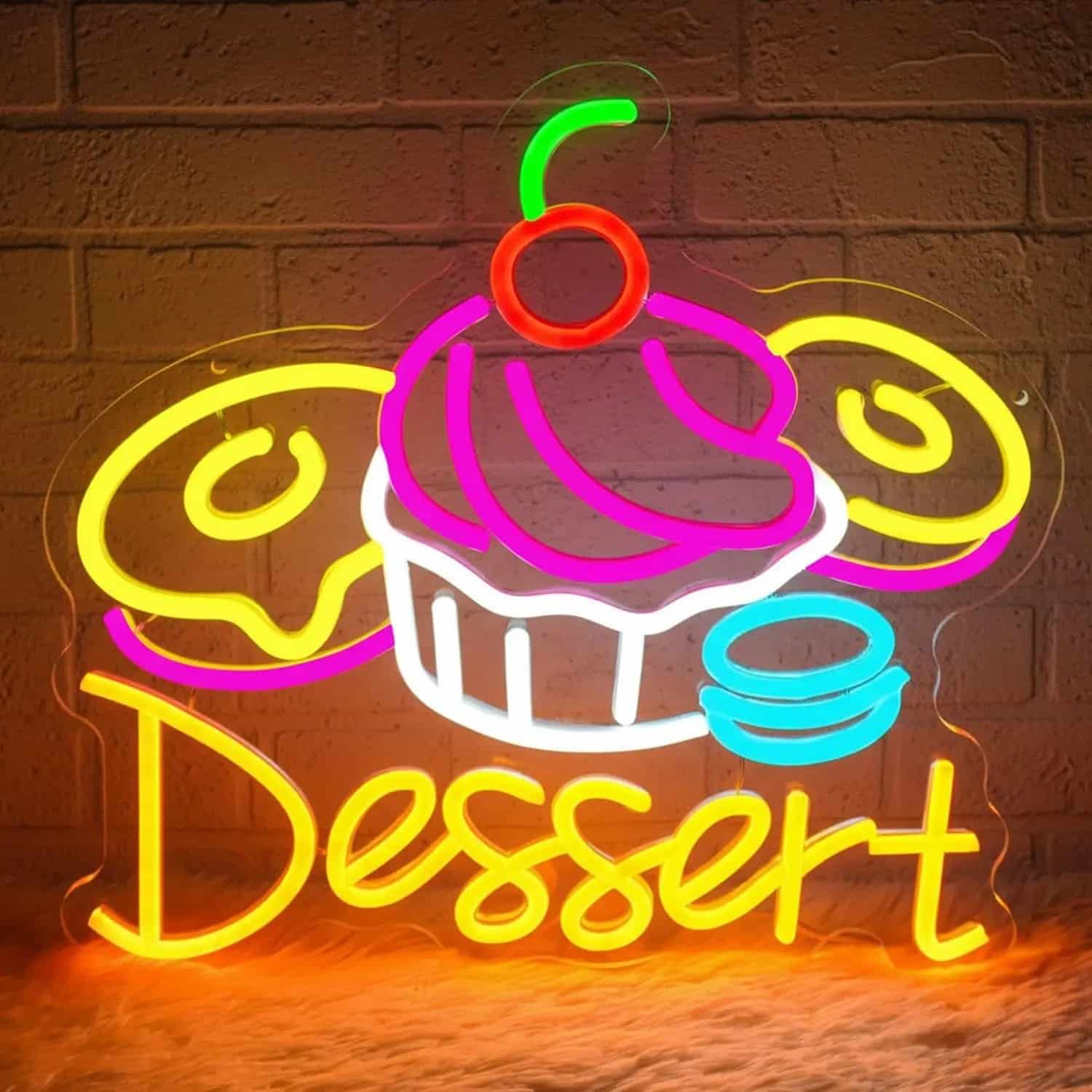 Neon LED Dessert