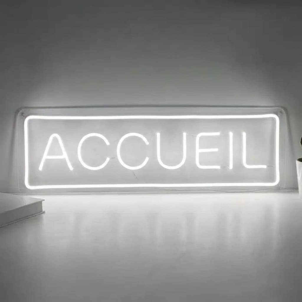 Neon LED Accueil