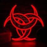 neon corne d&rsquo;Odin
