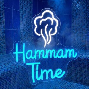 Neon LED Hammam Time