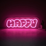 neon happy