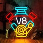 neon moteur v8