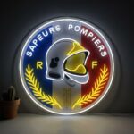 neon sapeurs pompiers