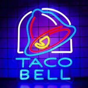 Neon Logo Taco Bell