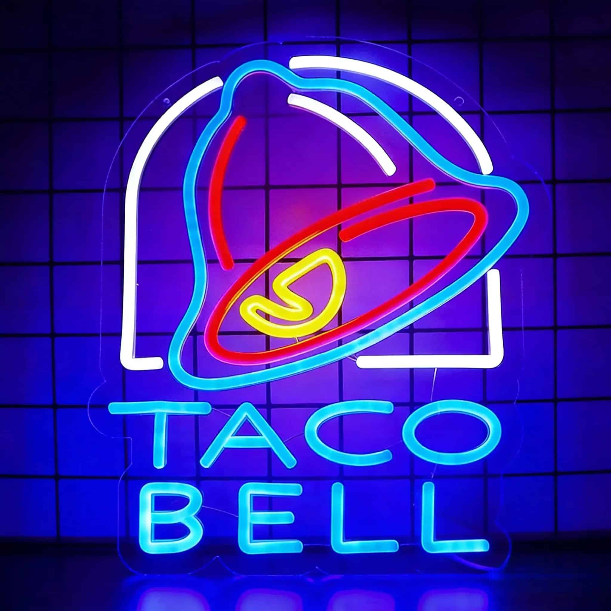 Neon Logo Taco Bell