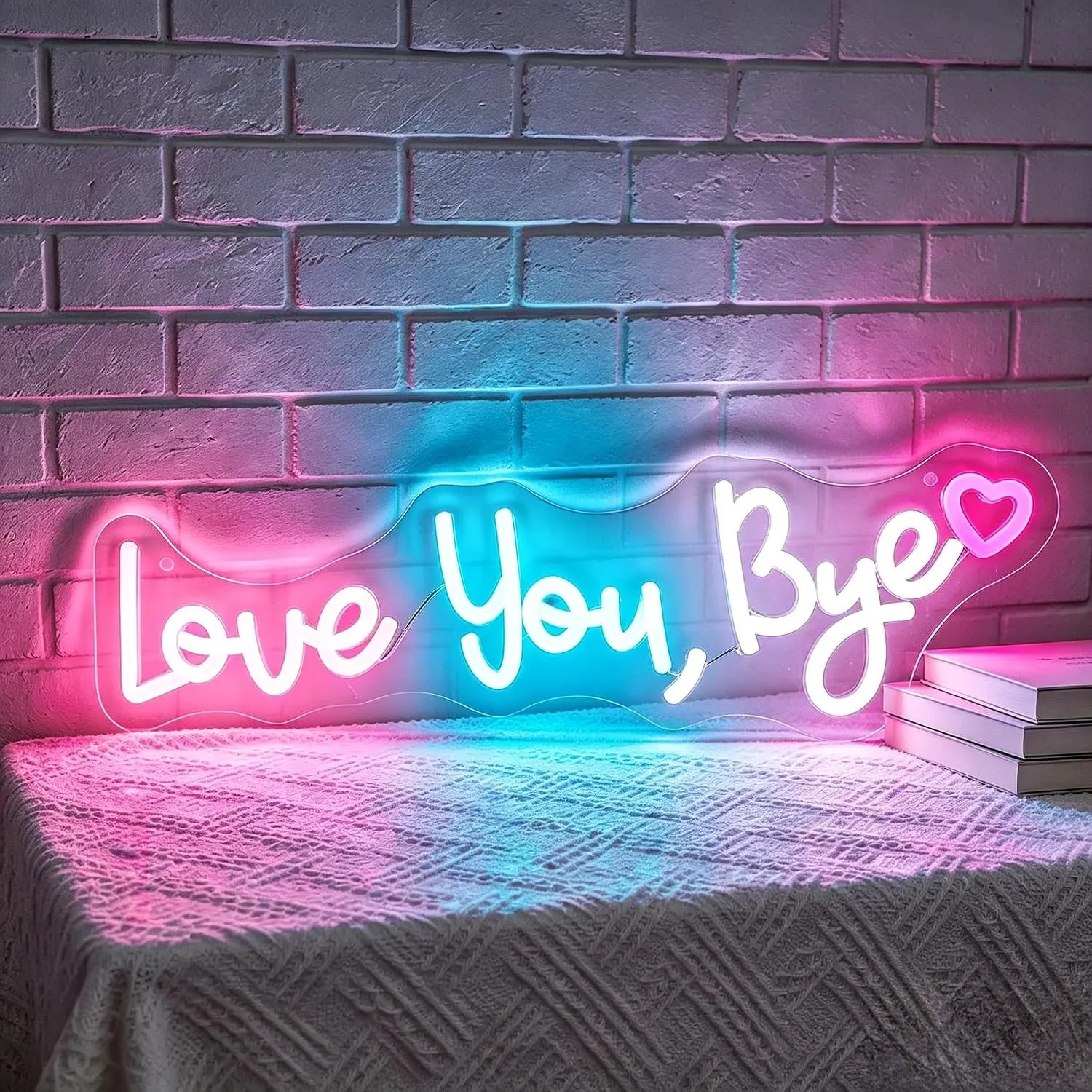 Neon LED Love You Bye