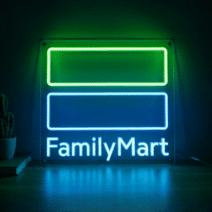 Neon LED Family Mart