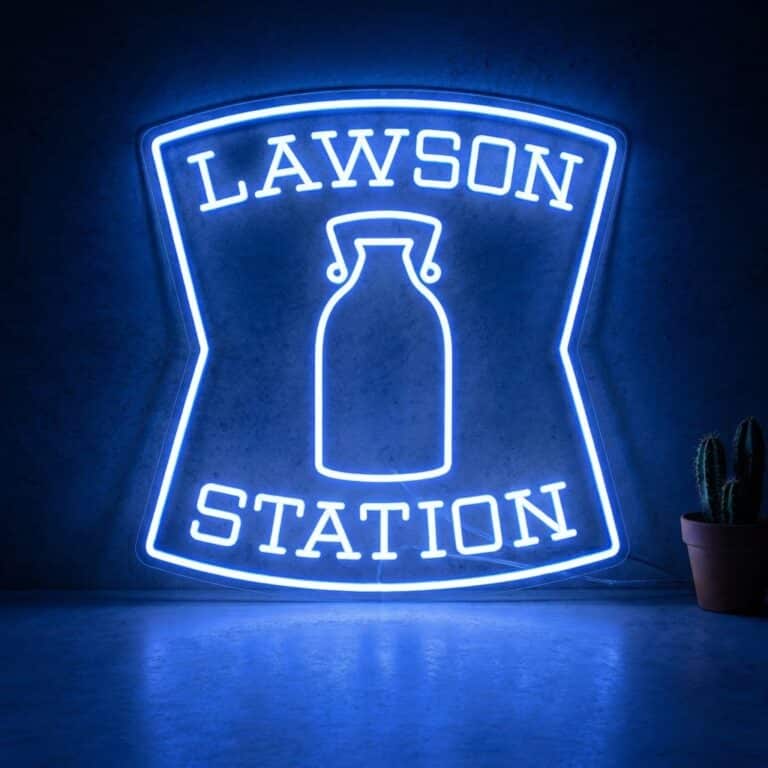 neon led lawson station
