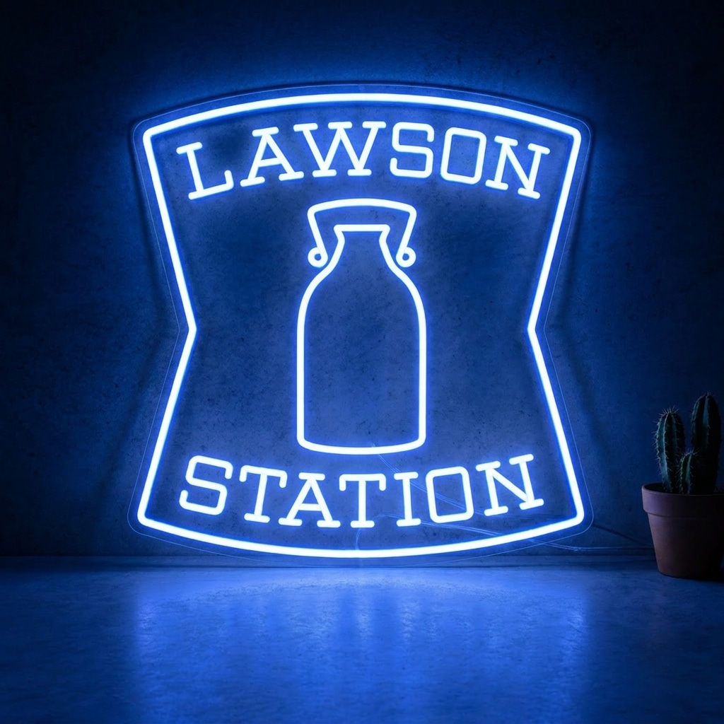 Neon LED Lawson Station