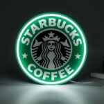 neon led starbucks
