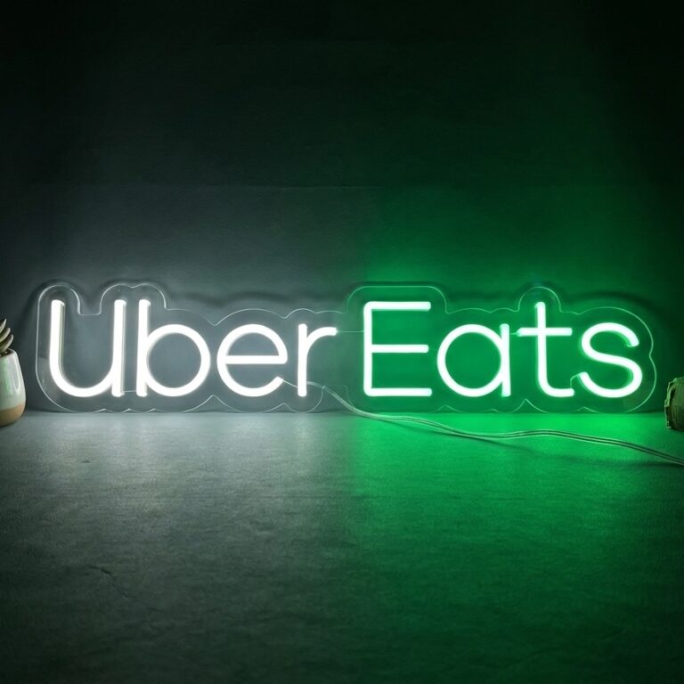 neon uber eats